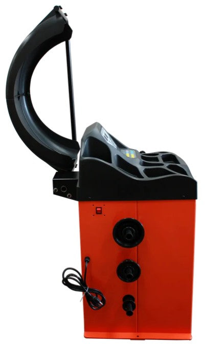 Self-Calibrating Wheel Balancer with Protection Hood, 10
