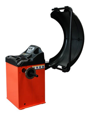 Self-Calibrating Wheel Balancer with Protection Hood, 10