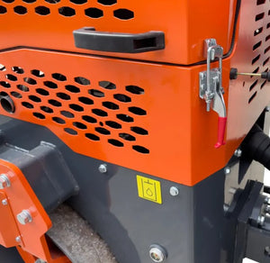 13.5 HP Ride-On Road Roller, 2 x 31-½ Wide & 21 Diameter Rollers, EPA Emissions Compliance, TMG-MVR45