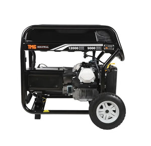 12,000 Watt Gasoline Generator, Electric Start, 7-Hour Run Time, 120V/240VAC, TMG-12000GE