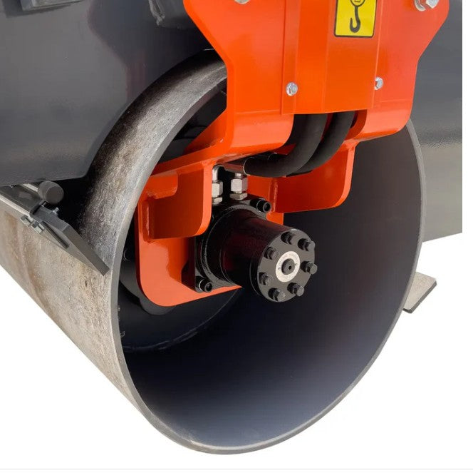 13.5 HP Ride-On Road Roller, 2 x 31-½ Wide & 21 Diameter Rollers, EPA Emissions Compliance, TMG-MVR45