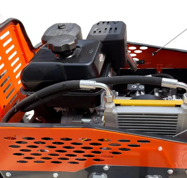 13.5 HP Ride-On Road Roller, 2 x 31-½ Wide & 21 Diameter Rollers, EPA Emissions Compliance, TMG-MVR45