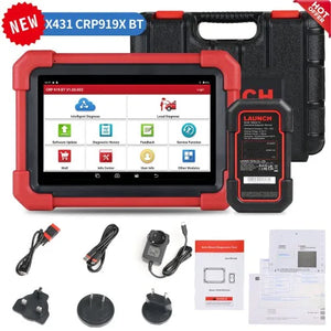 LAUNCH X431 CRP919X BT OBD2 Scanner Automotive Diagnostic Tools Car CANFD DOIP ECU Coding Professional Scan