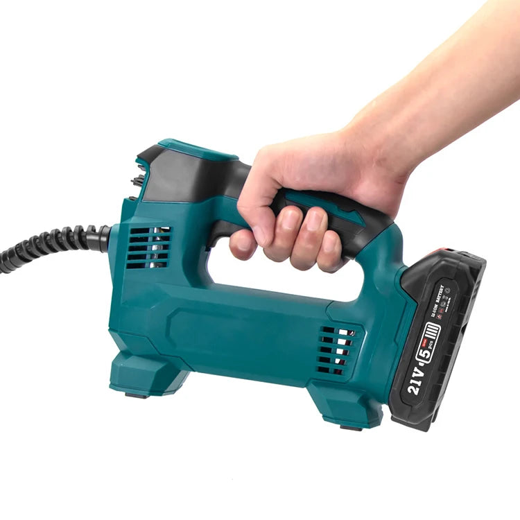 Power Tools Car Tire 21v Li-ion Battery Inflator Basketball Soccer Inflatable Portable Cordless Digital Display Machine
