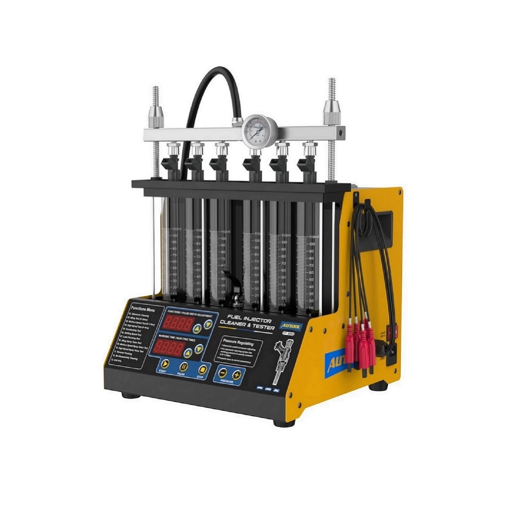 Autool CT200 Automotive Fuel Injection Systems Cleaning Tools Car Fuel Injector Cleaner and Tester 110V /220V
