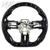 Automotive Interior Accessories Forged Carbon Fiber Genuine Leather Sports Steering Wheel Suitable for Ford Mustang GT 2015-2023