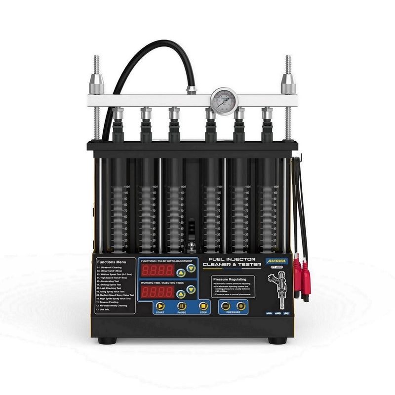 Autool CT200 Automotive Fuel Injection Systems Cleaning Tools Car Fuel Injector Cleaner and Tester 110V /220V