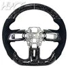 Automotive Interior Accessories Forged Carbon Fiber Genuine Leather Sports Steering Wheel Suitable for Ford Mustang GT 2015-2023
