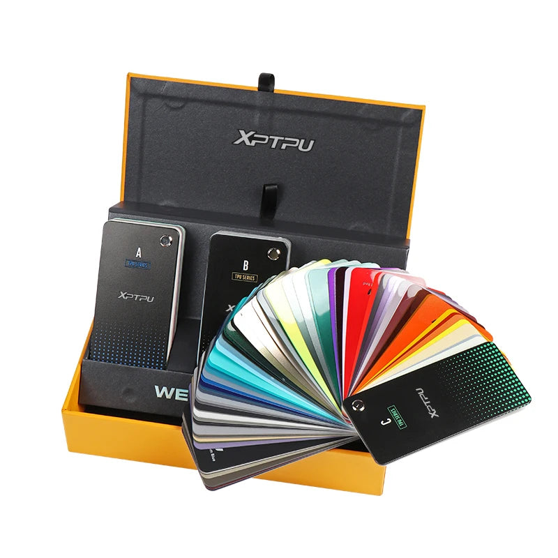 XPTPU Top Selling PET PVC High Gloss Color Automotive Wrap Film Vinyl Car Wrap Film Vinyl Wrap