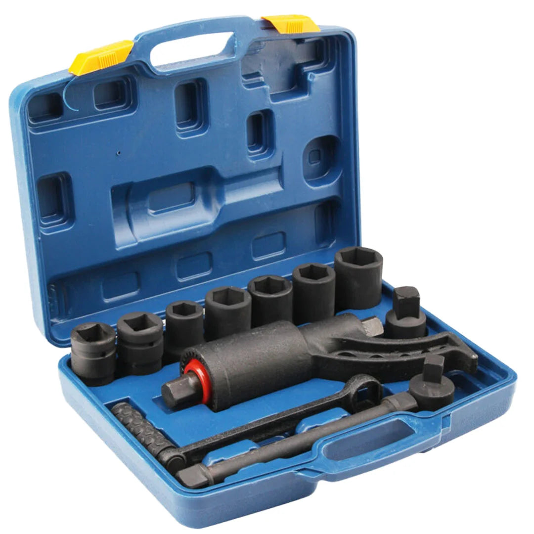Heavy-Duty Impact Socket Wrench Set Ratchet Labor-Saving High Torque Hand Tool Set Impact Torque Wrenches Automotive Tool Set