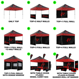 Custom Aluminum Heavy Duty 600D Aluminum Pop up Tent 6x3 Party for Automotive Agriculture Tradeshow Giveaways Canopy Tent