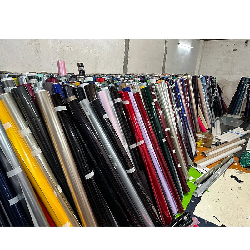 XPTPU Top Selling PET PVC High Gloss Color Automotive Wrap Film Vinyl Car Wrap Film Vinyl Wrap