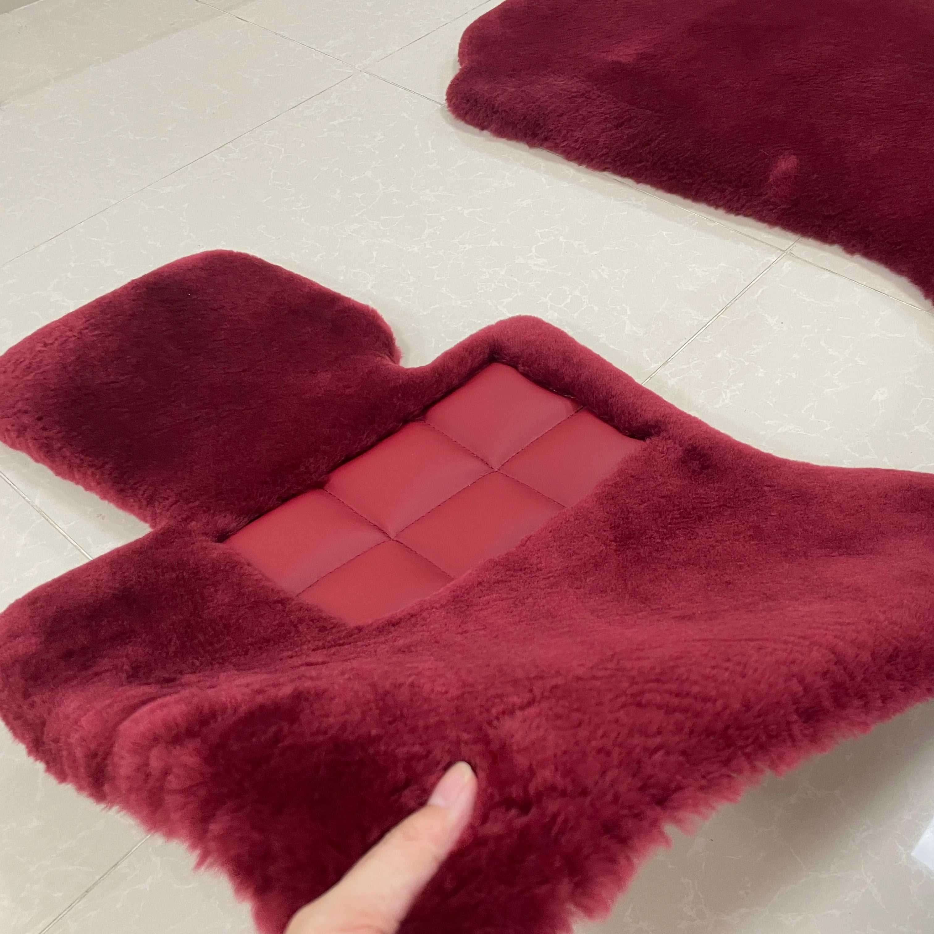 Luxurious Custom Pure Wool Car Carpet Mat Premium Automotive Floor Accessory for Rolls Royce Phantom Shadows Gullinan