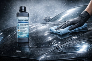 GRAPHONEX BOROPHENE Hydrophobic Automotive Coating-Keeps Your Car Cleaner Longer Reduces Washing Frequency 10-Year Protection