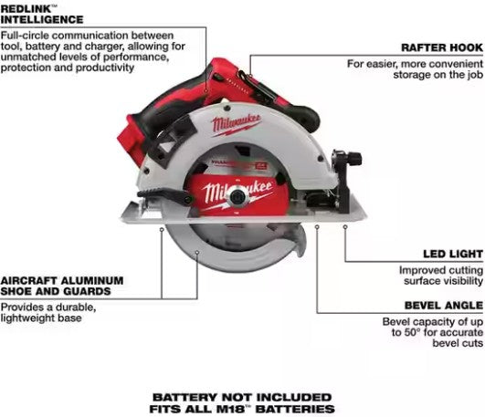 MILWAUKEE M18 18V 7-1/4