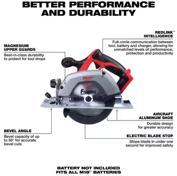 MILWAUKEE M18 18V 6-1/2