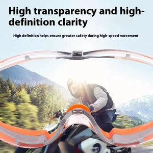 Protective Glasses, Goggles, Anti Fog Design, Waterproof Riding, Anti Wind and Dust Glasses, Cutting, Welding, Anti Splashing