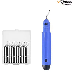 3D Printer Tool Kit for FDM/SLA – Nozzle Cleaner, Scraper, Tweezers, File & Engraving Tools for Maintenance