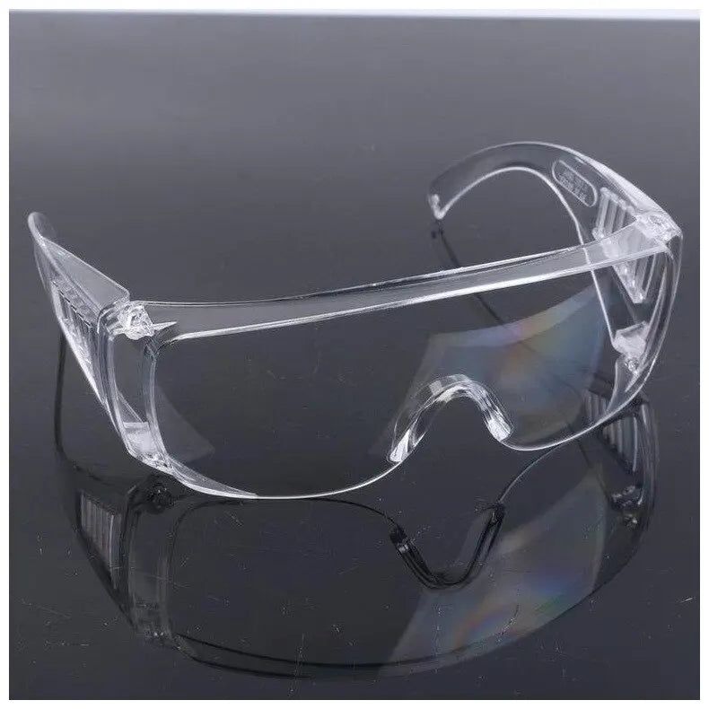 Protective Shutter Goggles Transparent Anti-wind Sand Anti-shock Labor Insurance Protective Glasses PC Material Transparent