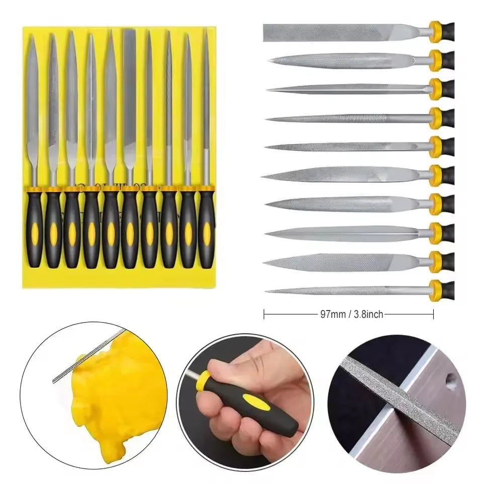 3D Printer Tool Kit for FDM/SLA – Nozzle Cleaner, Scraper, Tweezers, File & Engraving Tools for Maintenance