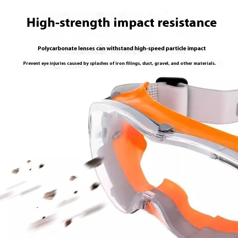 Protective Glasses, Goggles, Anti Fog Design, Waterproof Riding, Anti Wind and Dust Glasses, Cutting, Welding, Anti Splashing