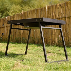 Black Modern Outdoor Table Bistro Firepit Garden Lounge Outdoor Table Portable Lawn Salon De Jardin Exterieure Patio Furniture