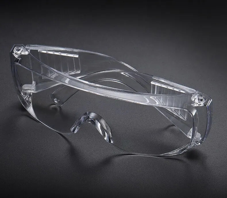Protective Shutter Goggles Transparent Anti-wind Sand Anti-shock Labor Insurance Protective Glasses PC Material Transparent