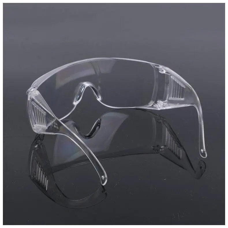 Protective Shutter Goggles Transparent Anti-wind Sand Anti-shock Labor Insurance Protective Glasses PC Material Transparent