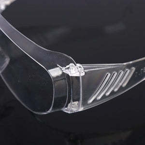 Protective Shutter Goggles Transparent Anti-wind Sand Anti-shock Labor Insurance Protective Glasses PC Material Transparent